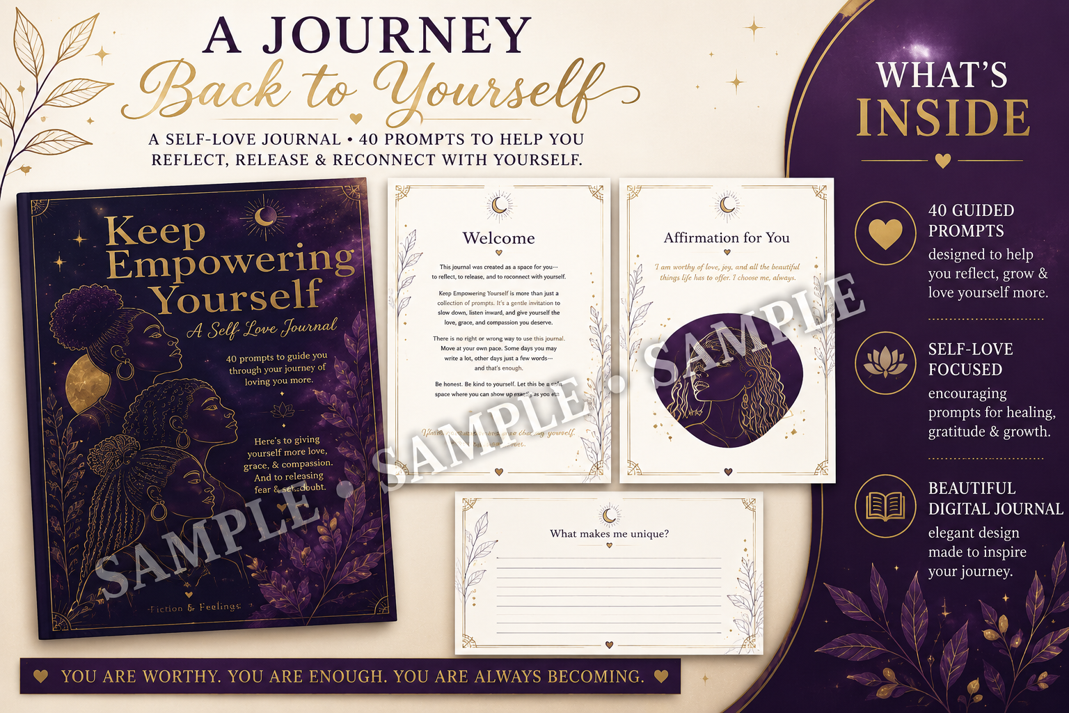 Keep Empowering Yourself — A Self Love Journal