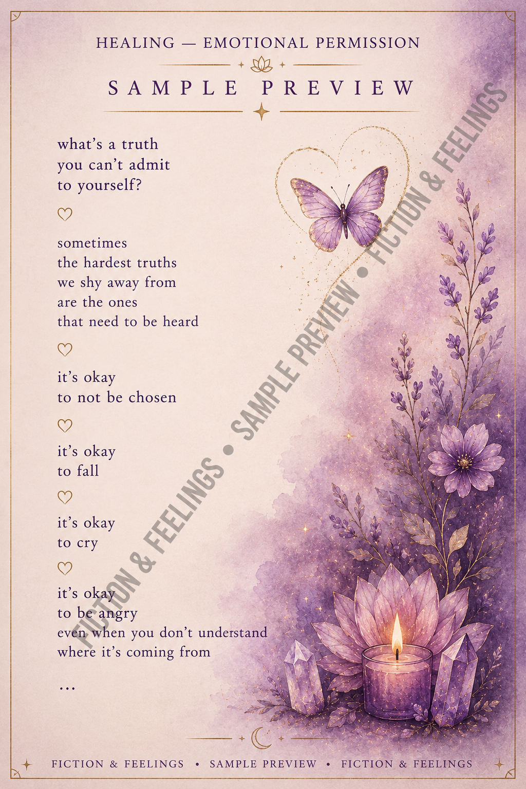 Healing — Emotional Permission