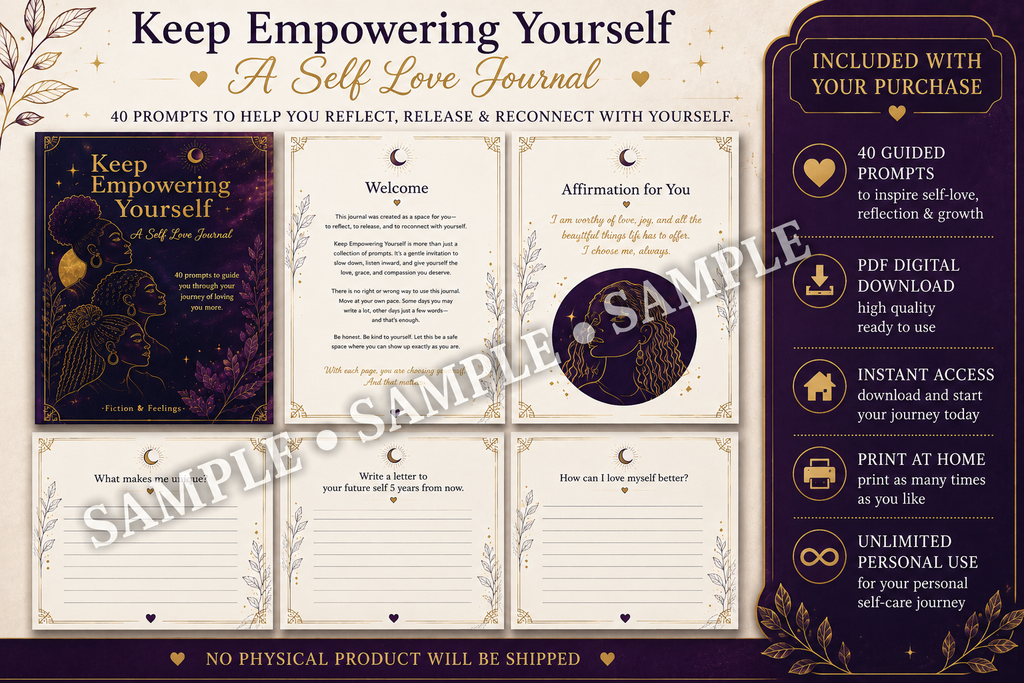 Keep Empowering Yourself — A Self Love Journal